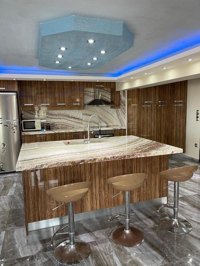 Luxury Apartment First Line Sea By Makhome Messagala Néa Meságkala Bagian luar foto