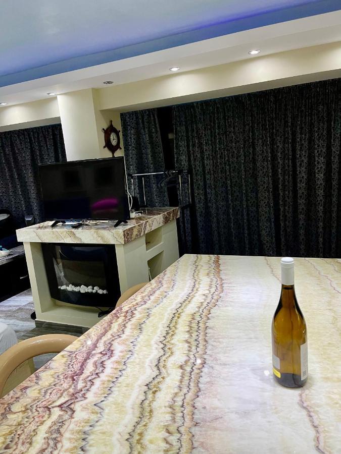 Luxury Apartment First Line Sea By Makhome Messagala Néa Meságkala Bagian luar foto